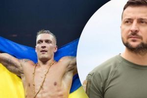 Усик, Зеленский